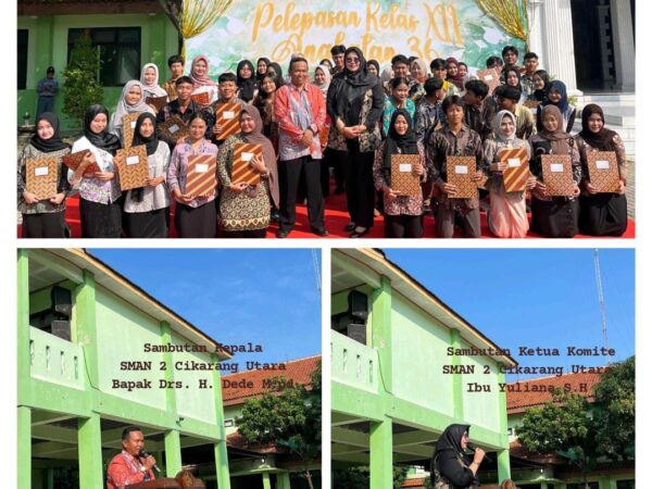 Pelepasan Siswa Kelas XII Angkatan 36 SMAN 2 Cikarang Utara Berlangsung Khidmat dan Penuh Haru